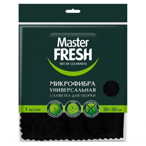 MF микрофибра универсальная черная 4620739983649